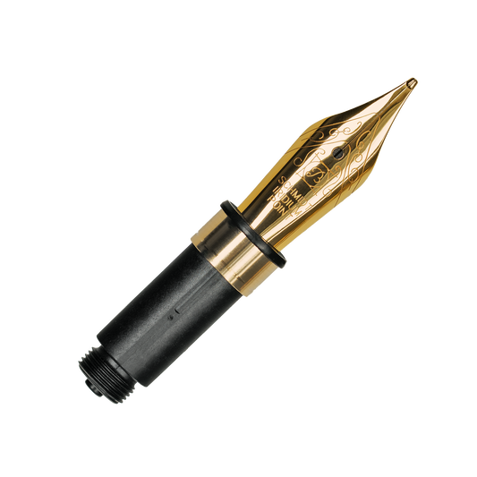BENU fountain pen nib - Schmidt, Gold-plated, size # 6