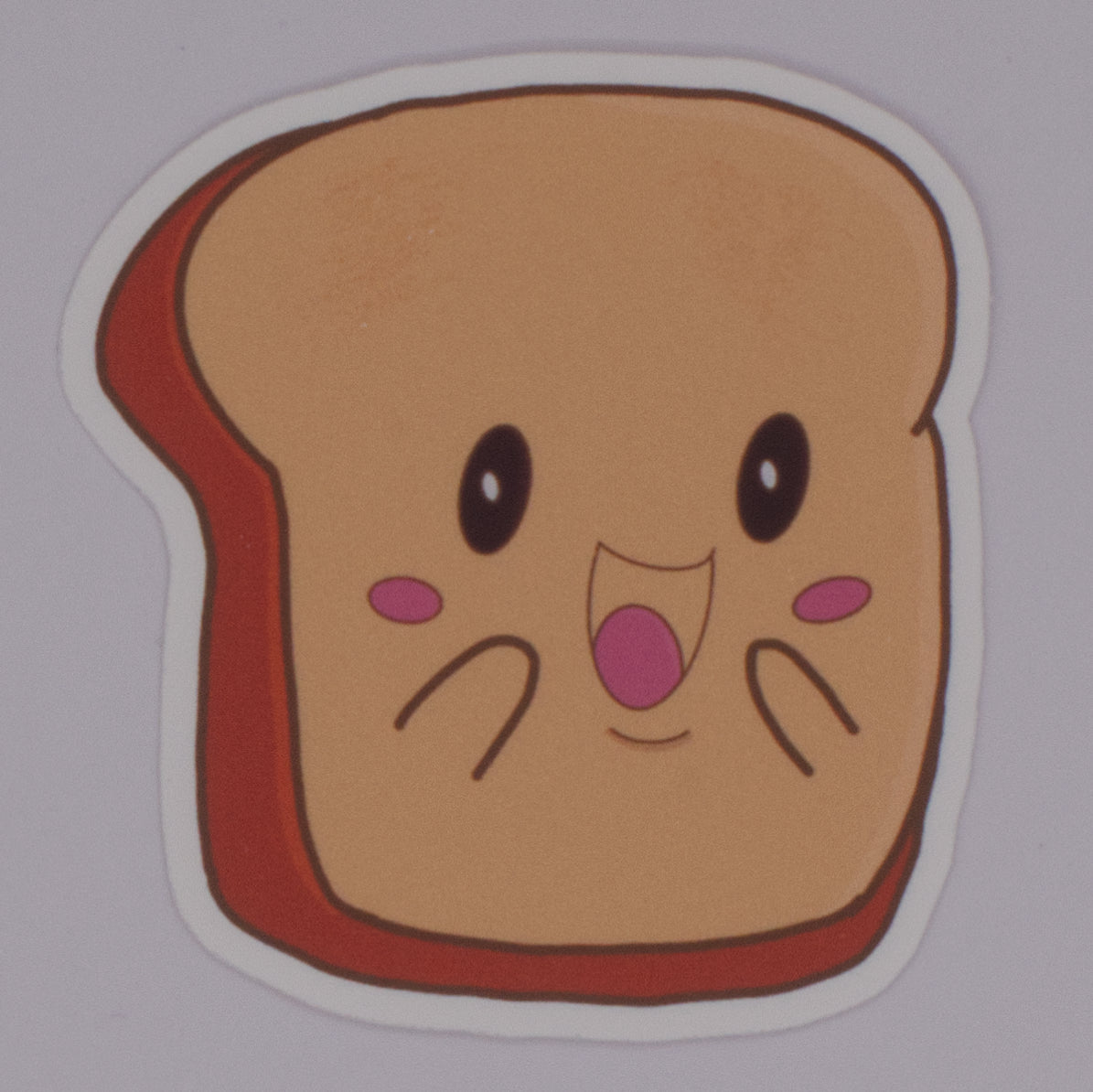 Sticker - Excited Toast