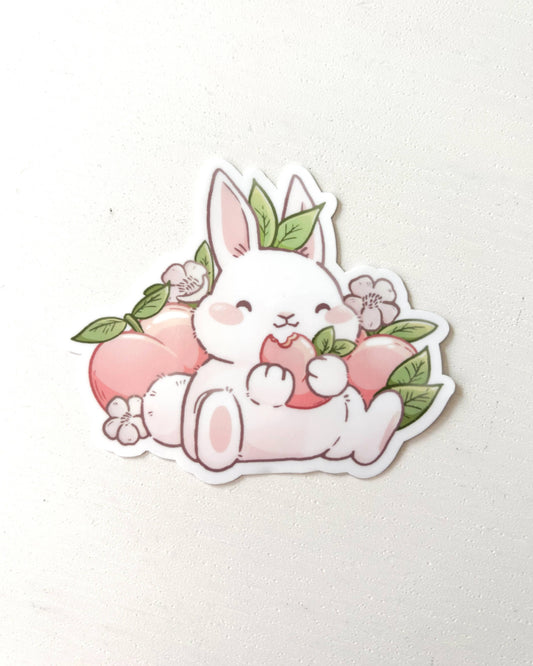 Vinyl Sticker - Peachy Bunny