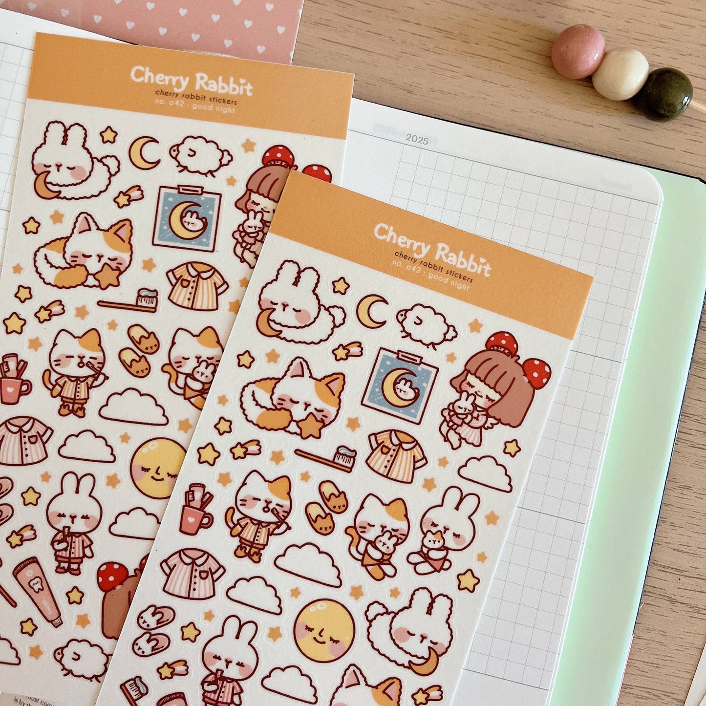 Sticker Sheet - Good Night