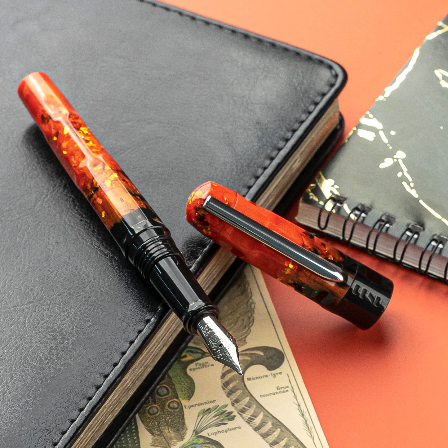 BENU Talisman Fountain pen - Fox Gloves