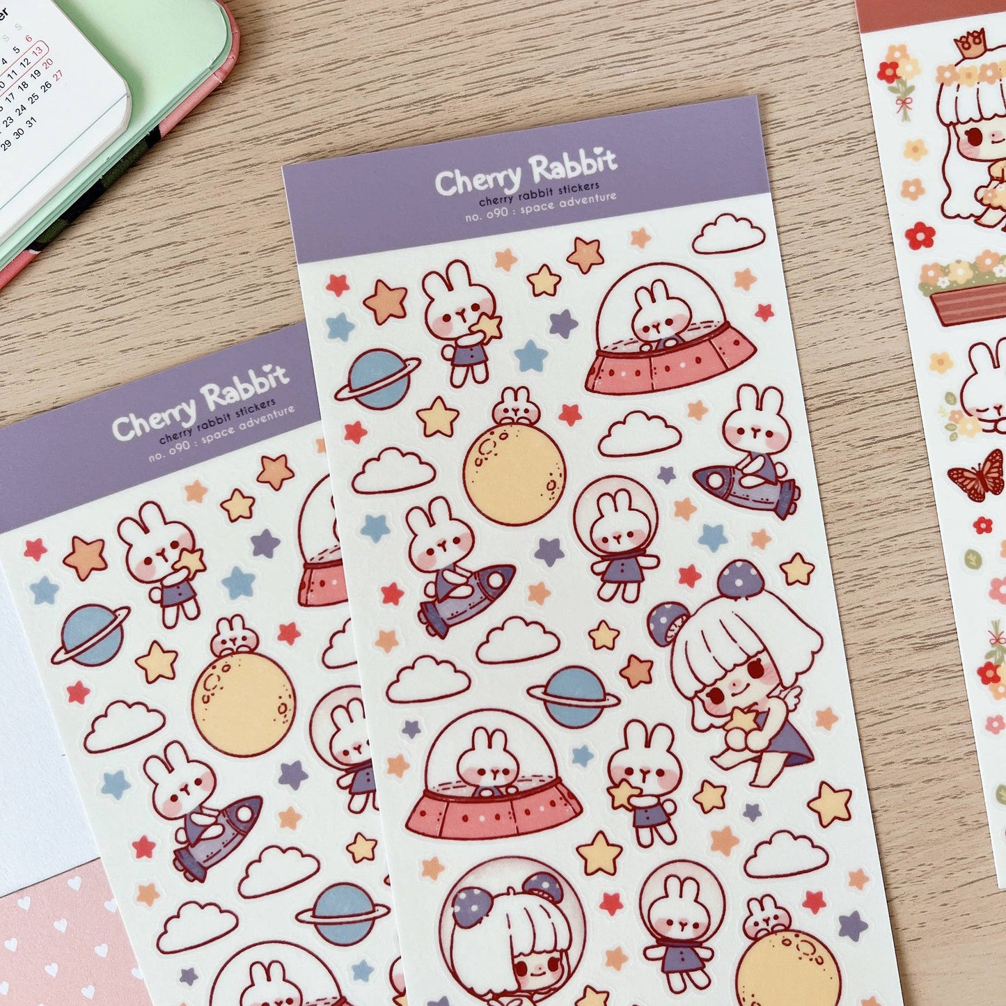 Sticker Sheet - Space Adventure