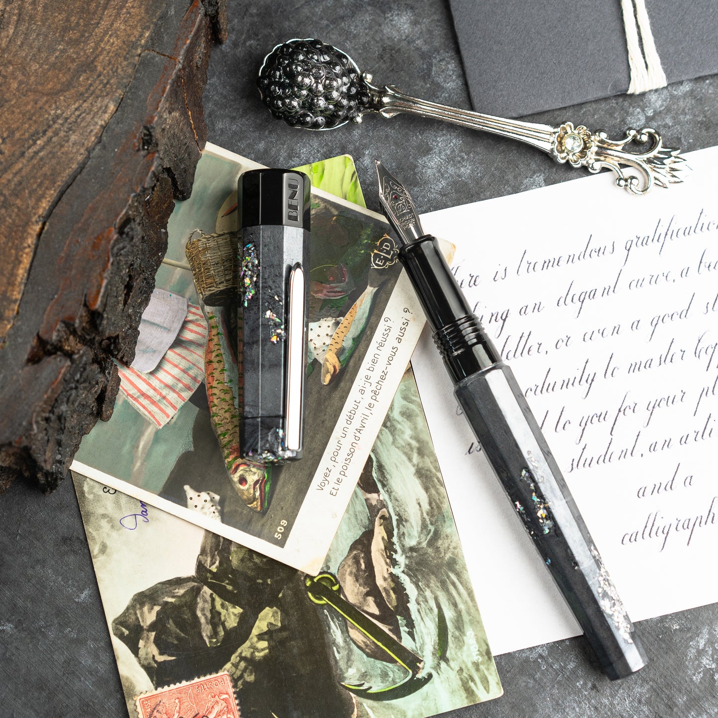 BENU Euphoria Fountain pen - Caviar