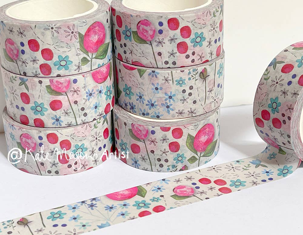 Washi Tape - Floral Peony