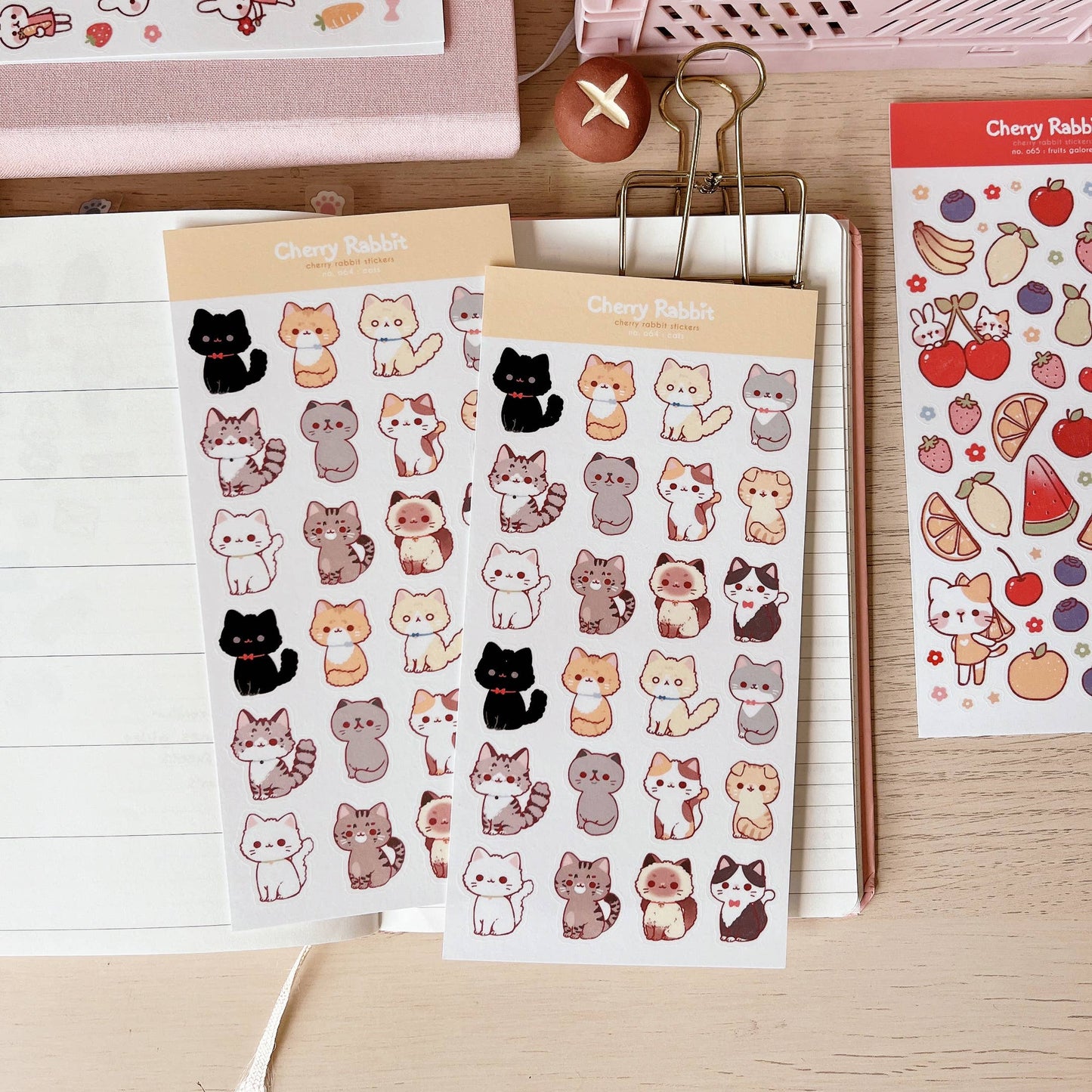 Sticker Sheet - Cats