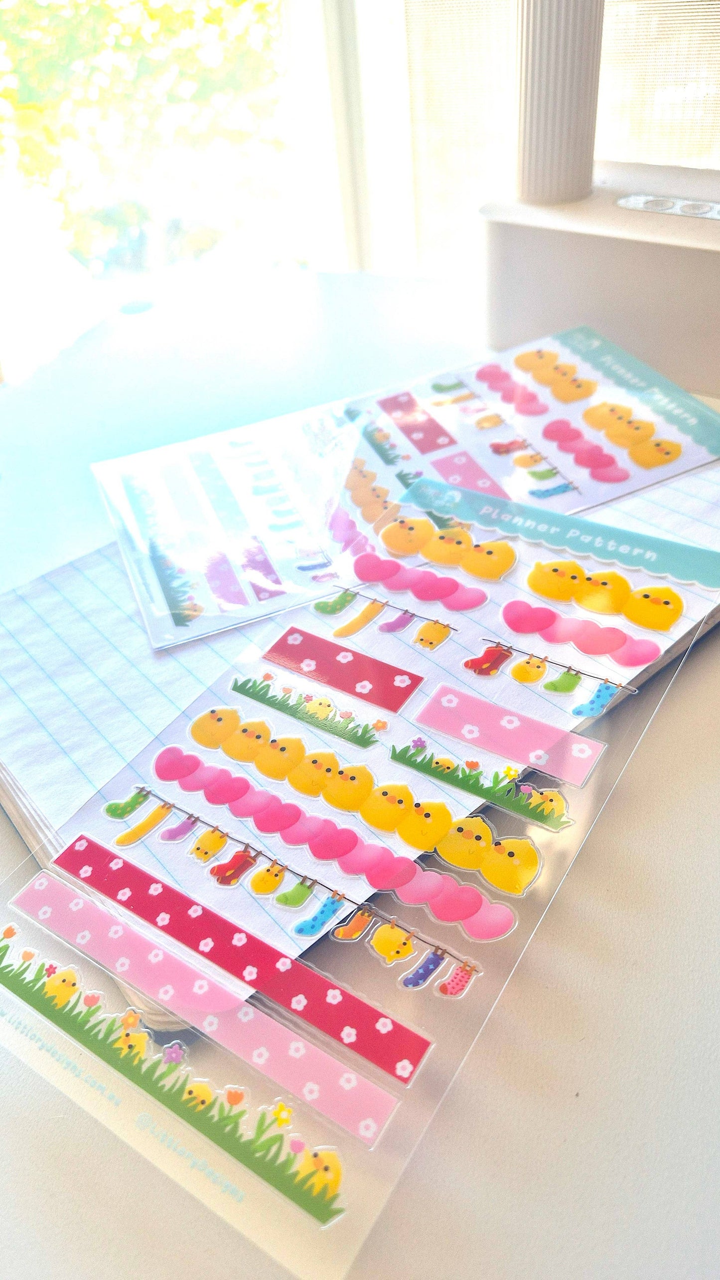 Sticker Sheet - Planner Pattern