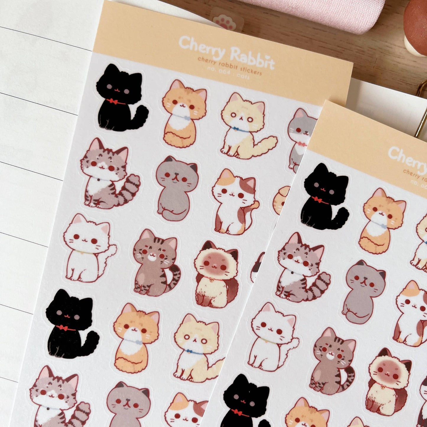 Sticker Sheet - Cats