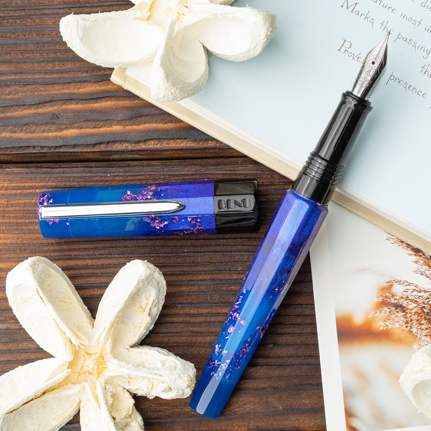 BENU Euphoria Fountain pen - Scent of Irises