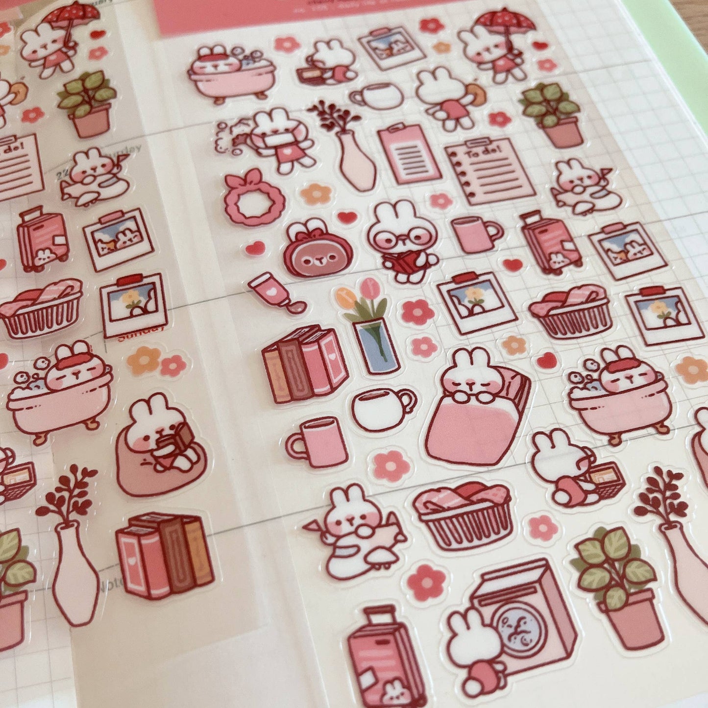 Sticker Sheet - Daily Life of Rabbit