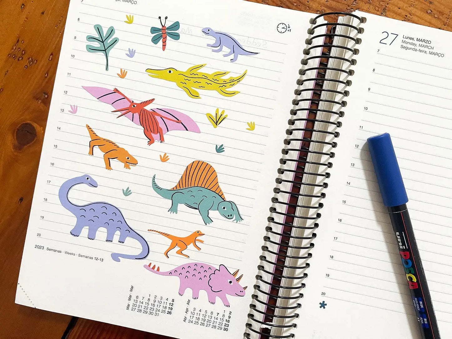 Sticker Sheet - Dinosaur