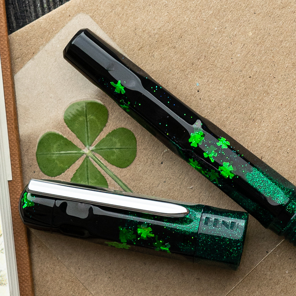 BENU Talisman Fountain pen - Four-leaf Clover