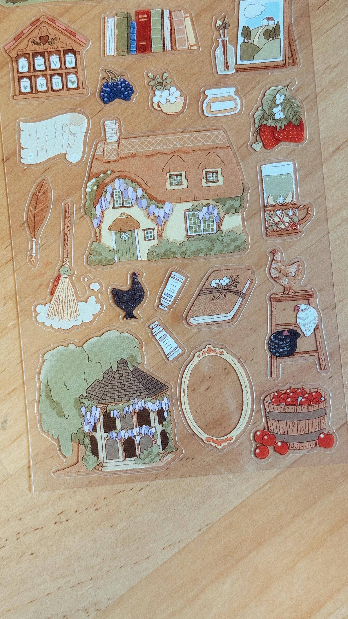 Sticker Sheet - Wisteria Cottage