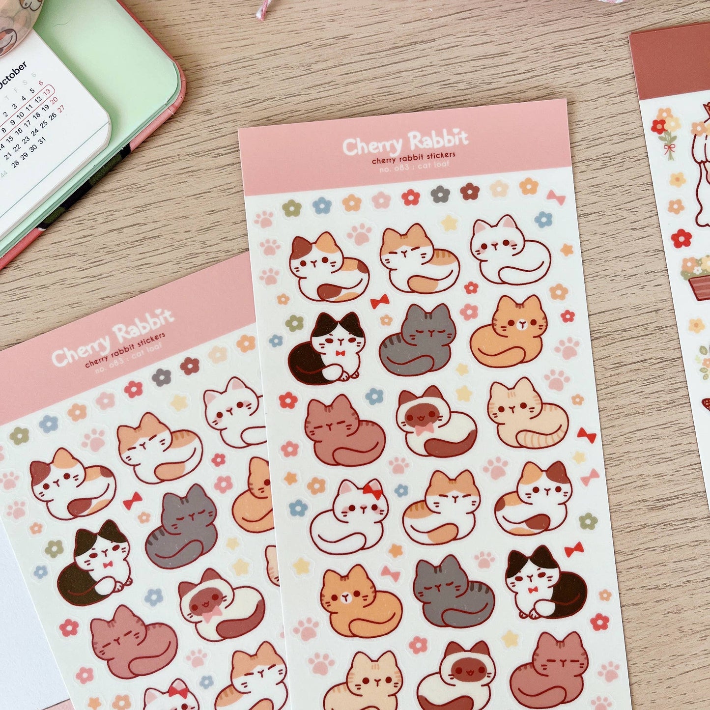 Sticker Sheet - Cat Loaf