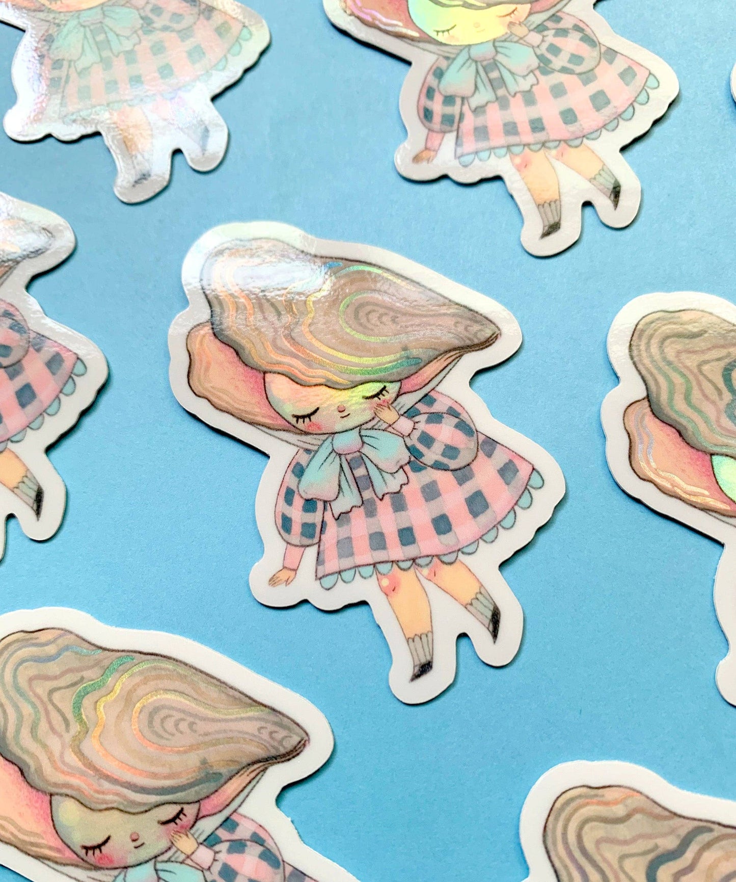 Holographic Vinyl Sticker - Pearl