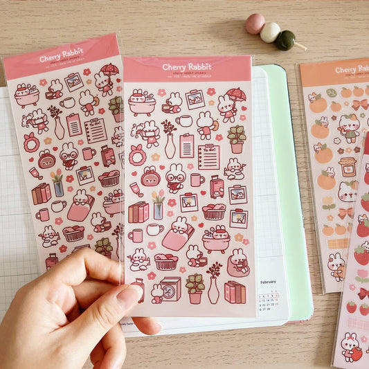 Sticker Sheet - Daily Life of Rabbit