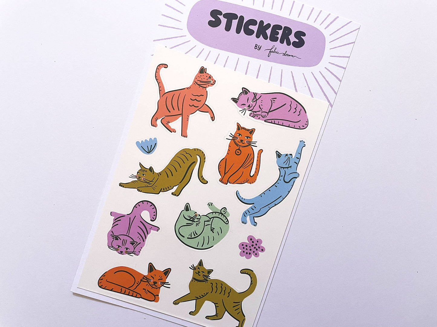 Sticker Sheet - Cats