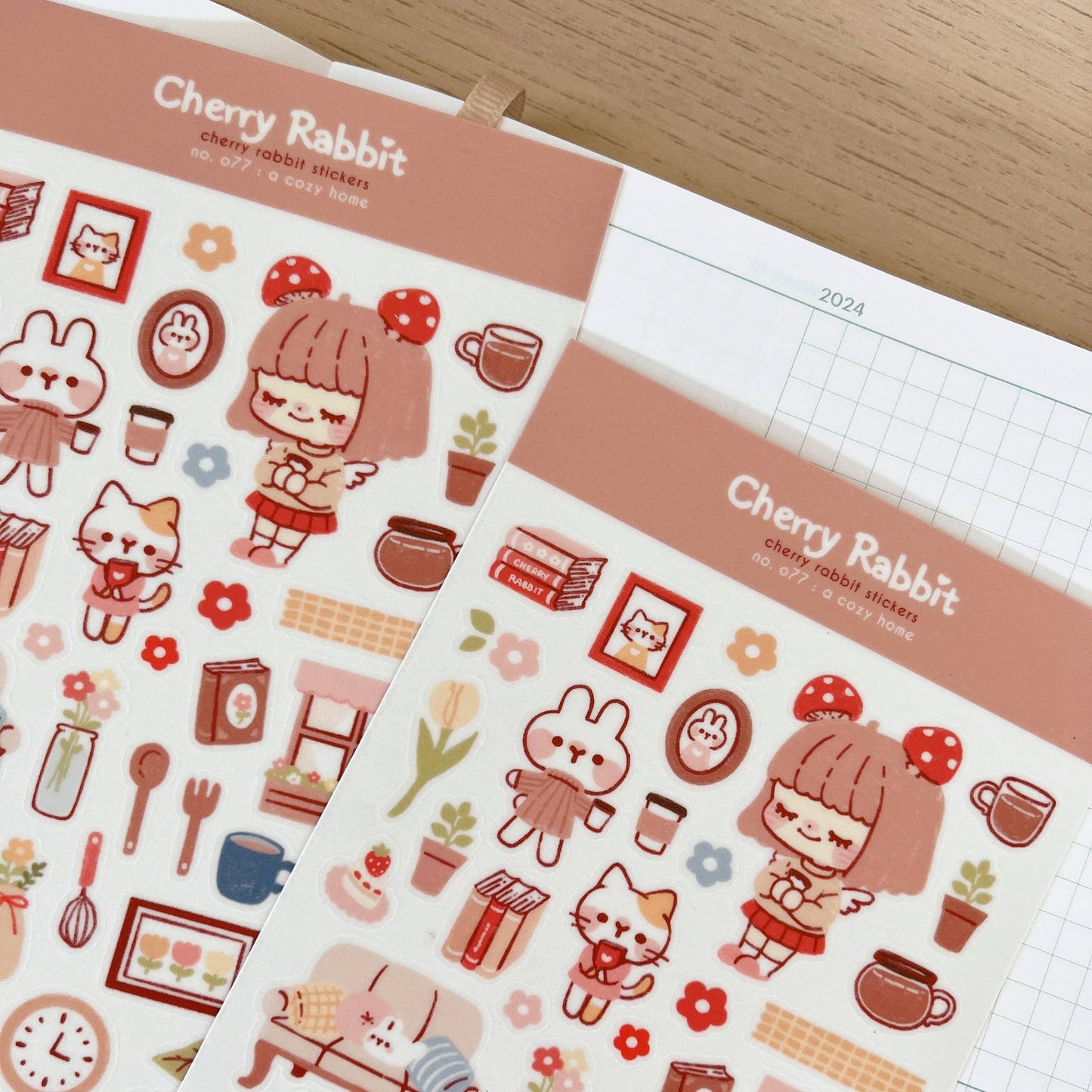 Sticker Sheet - Cozy Home