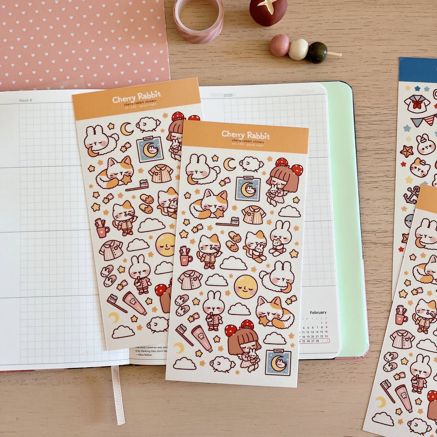 Sticker Sheet - Good Night