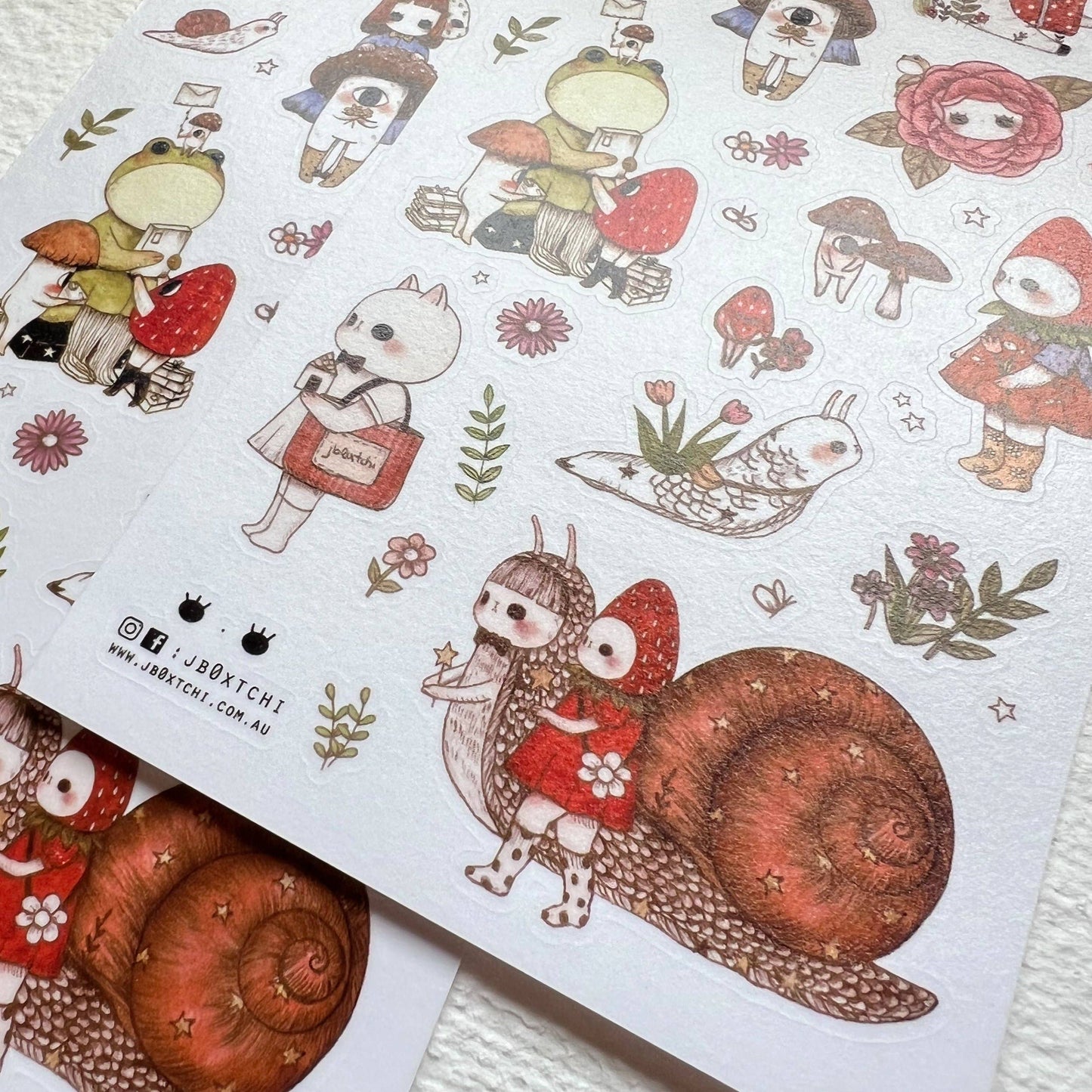 Sticker Sheet - Woodland III