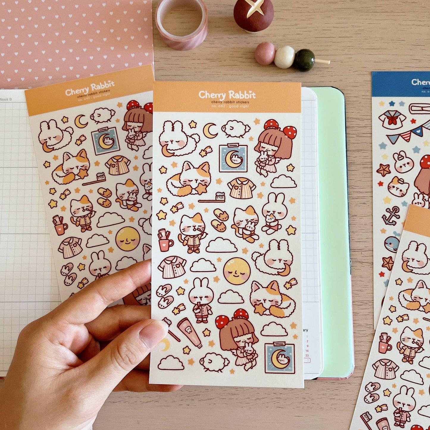 Sticker Sheet - Good Night