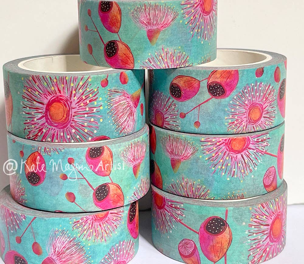 Washi Tape - Floral Gumnuts
