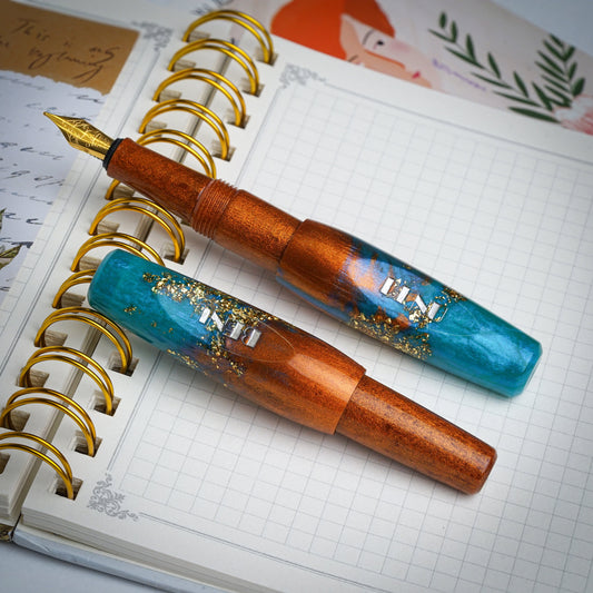 BENU Pixie Fountain Pen - Aurora Gold