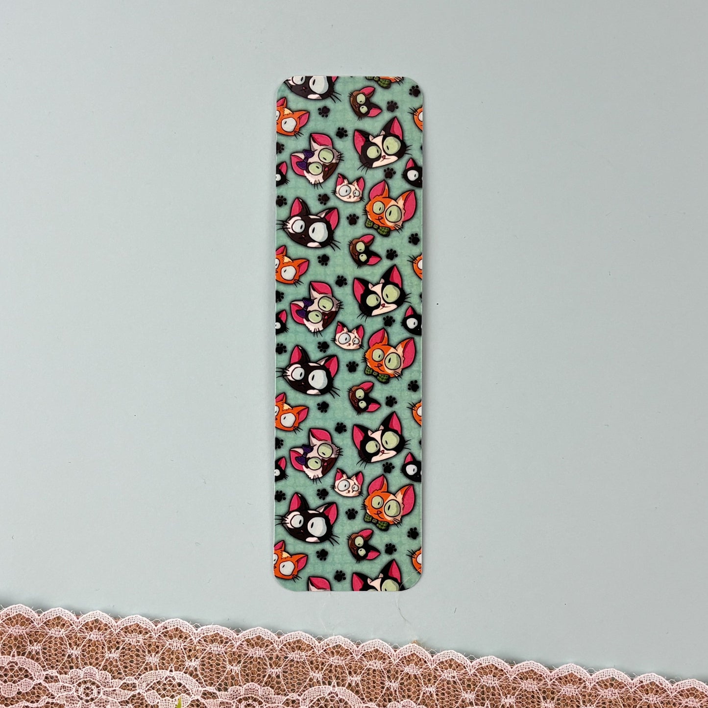 Bookmark - Blue Cats