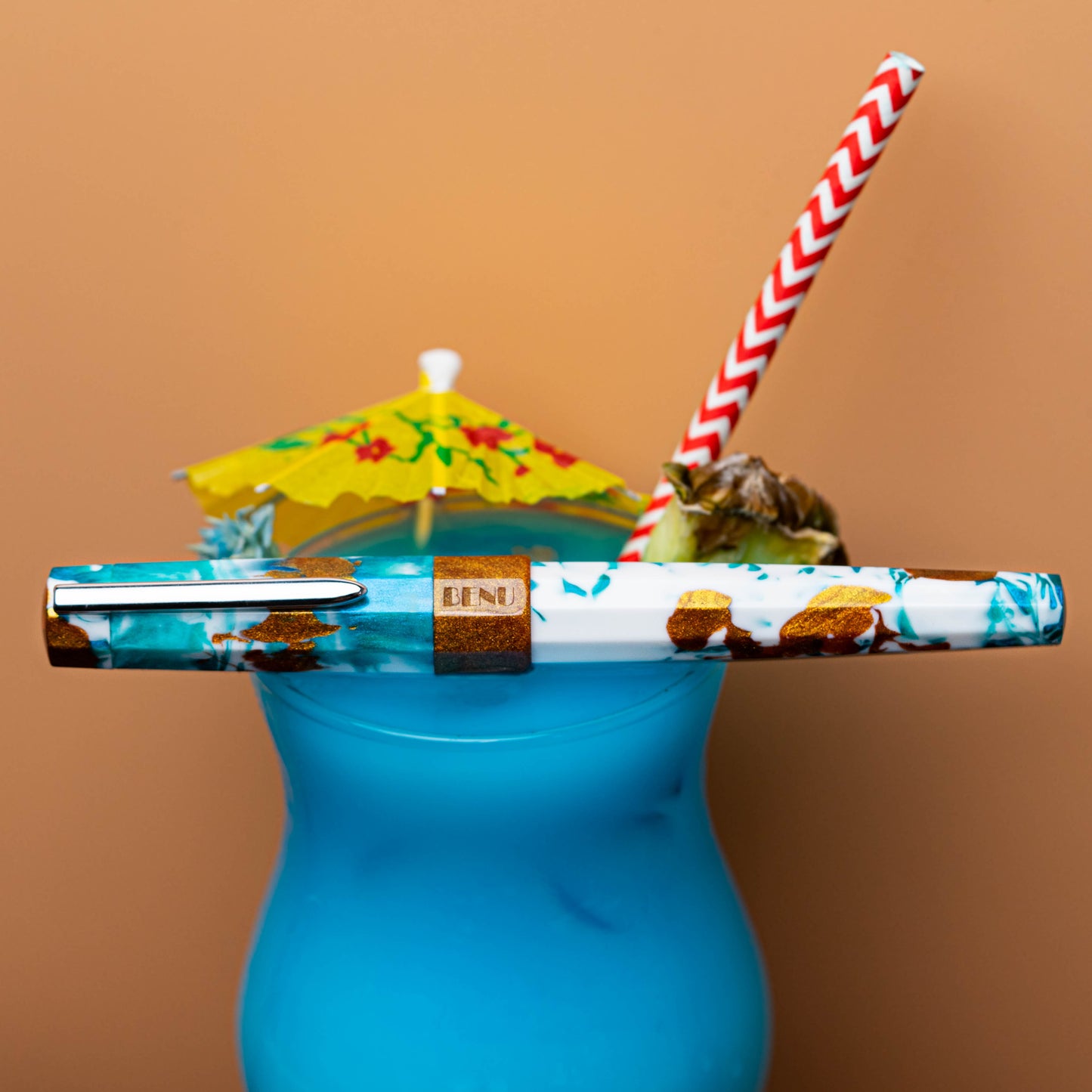 BENU Euphoria Fountain pen - Blue Hawaiian