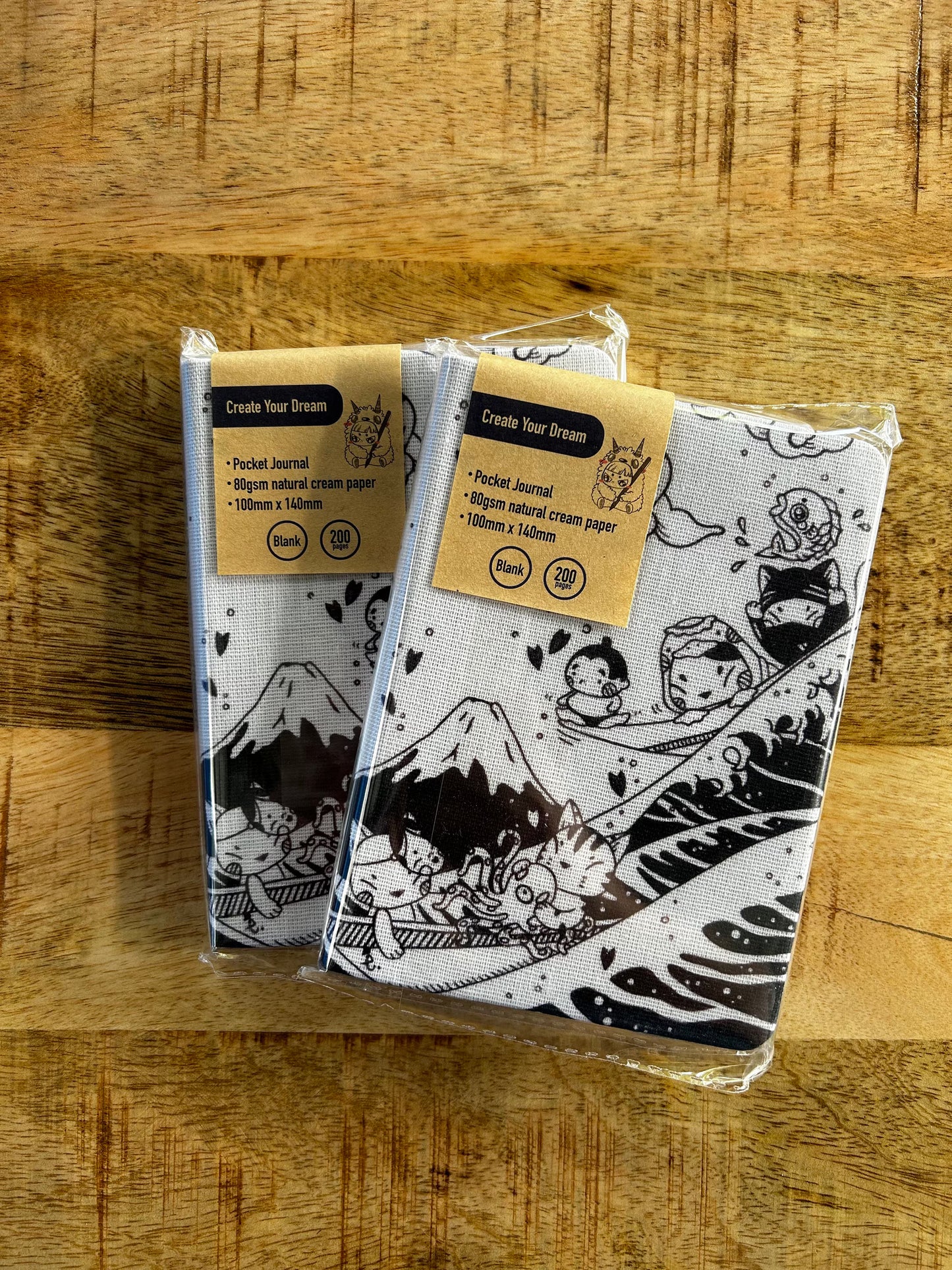 Notebook - Pocket Journal - Shun no Nami