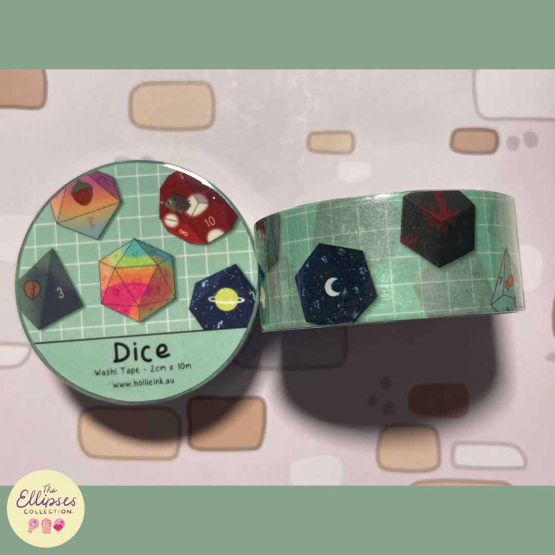 Washi Tape - Dice