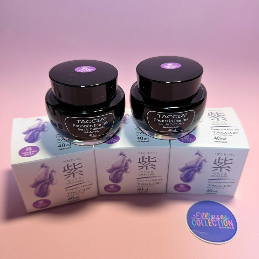 Taccia Sunao-iro Fountain Pen Ink - Murasaki (Purple)