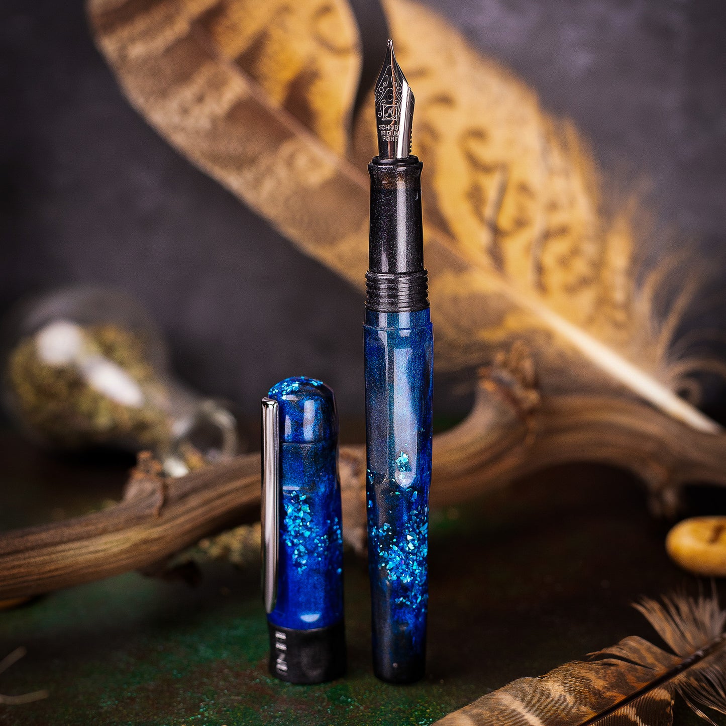 BENU Talisman Fountain pen - Hawk's Eye