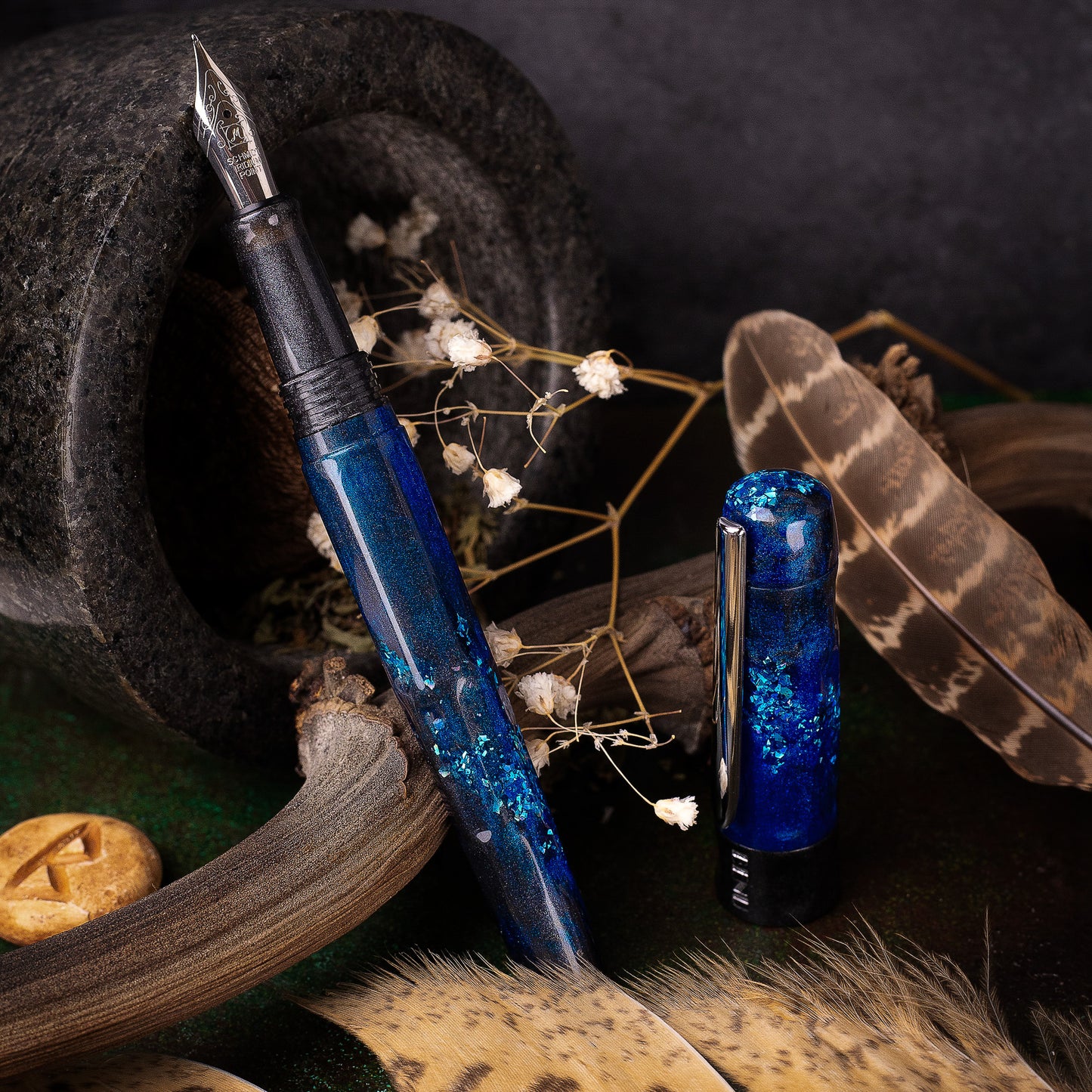 BENU Talisman Fountain pen - Hawk's Eye