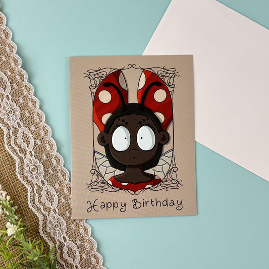 Greeting Card - Birthday Lily