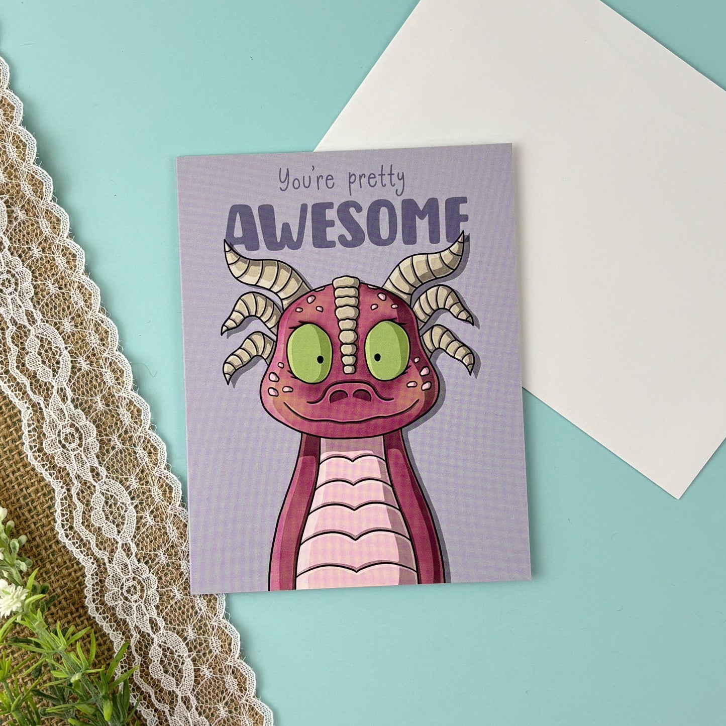 Greeting Card - Awesome Daisy