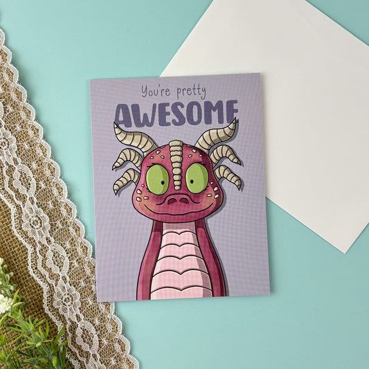Greeting Card - Awesome Daisy