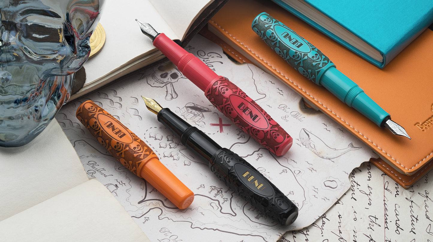 BENU Pixie Fountain pen - Jolly Roger