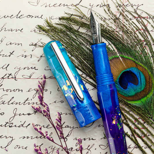 BENU Talisman Fountain pen - Peacock Ore