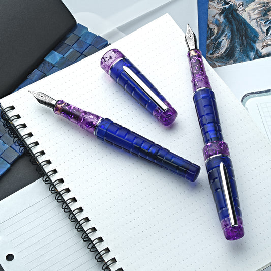 BENU Tessera Fountain pen - Tanzanite