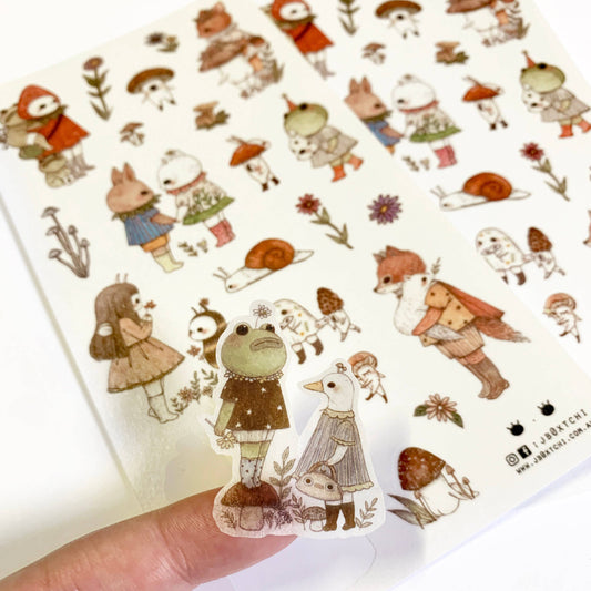 Sticker Sheet - Woodland II