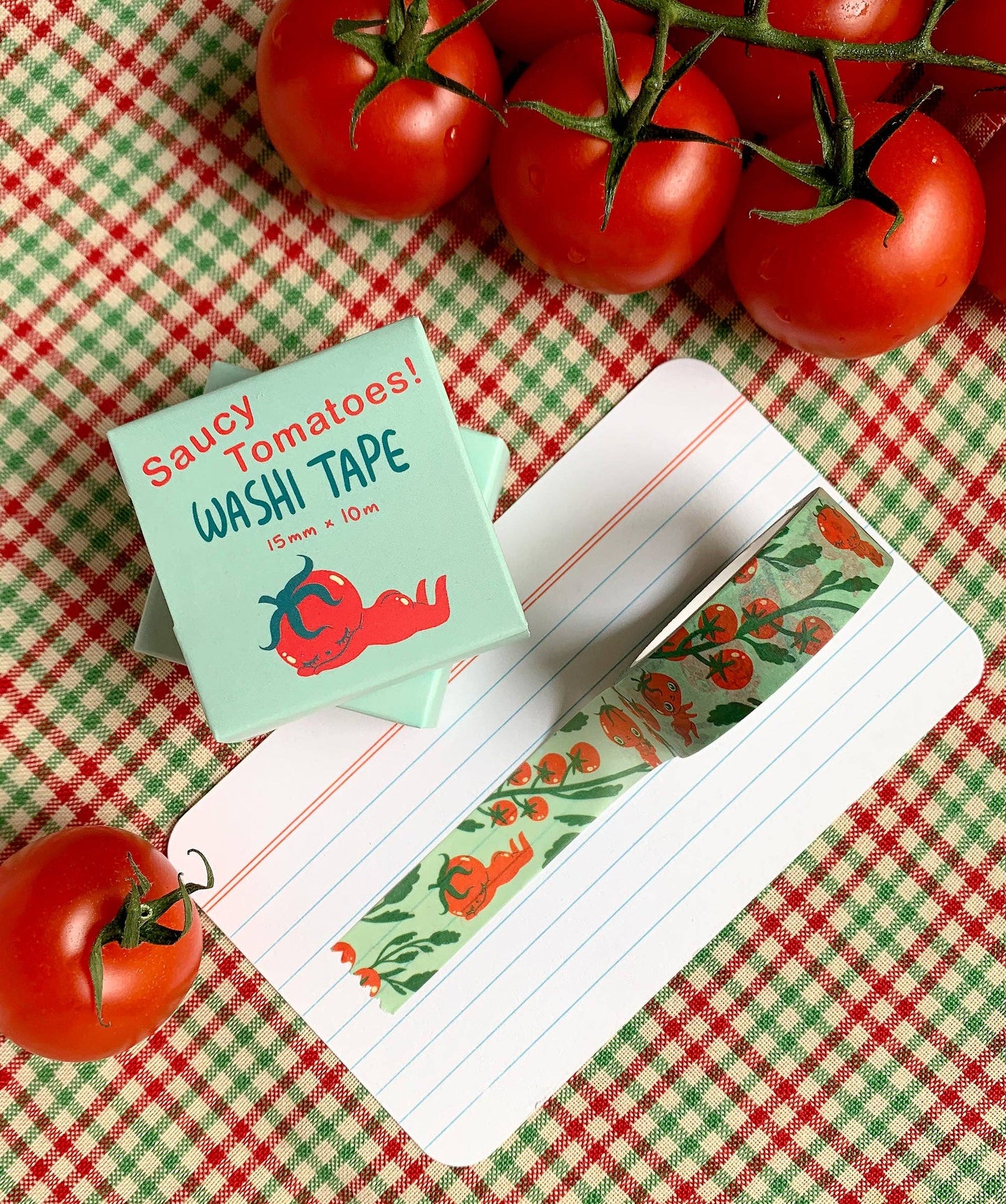 Washi Tape - Saucy Tomatoes!