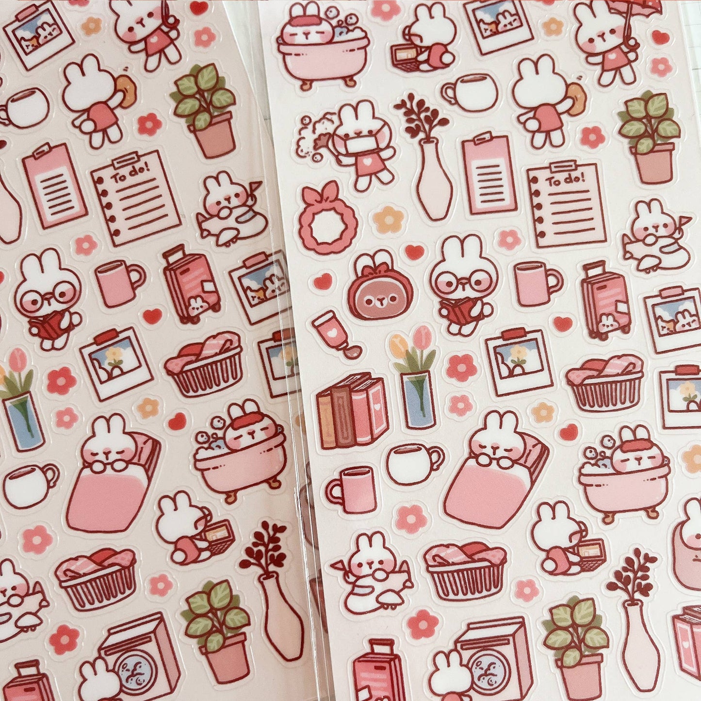 Sticker Sheet - Daily Life of Rabbit