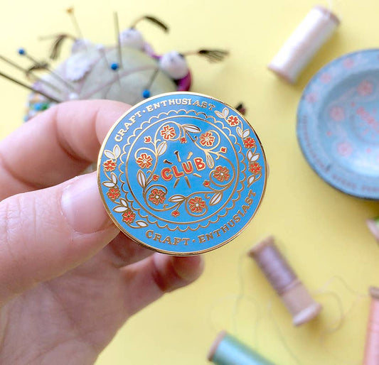 Enamel Pin - Craft Enthusiast Club