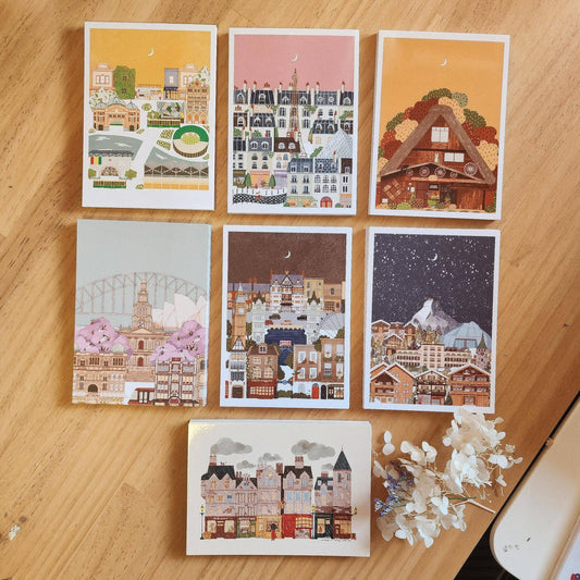 Postcard / Art Print - City Prints