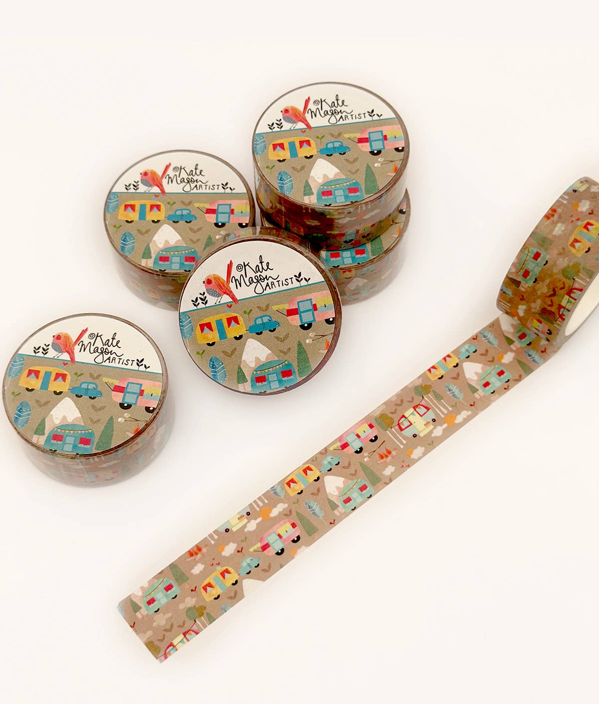 Washi Tape - Caravans