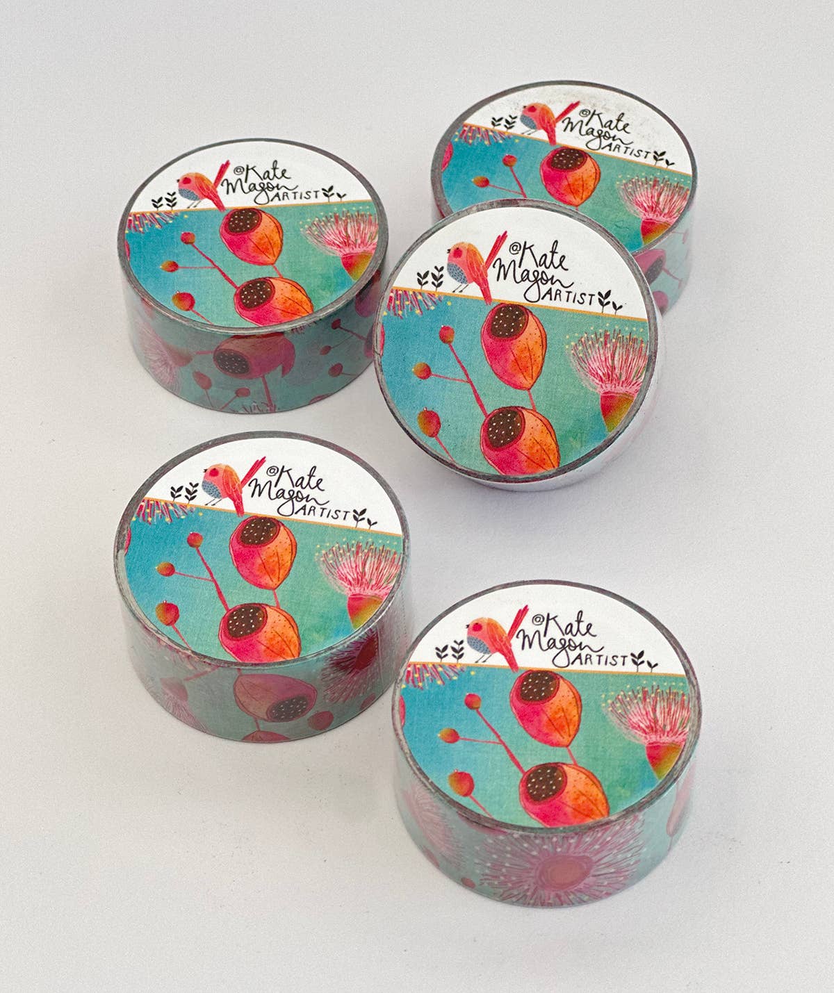 Washi Tape - Floral Gumnuts