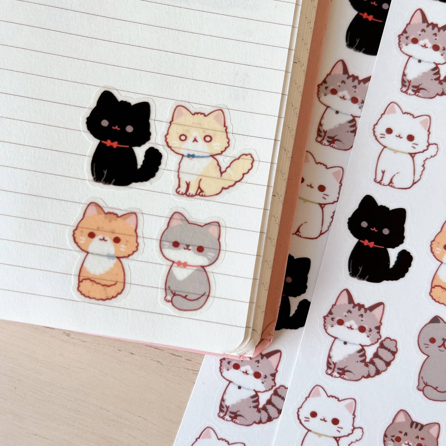 Sticker Sheet - Cats