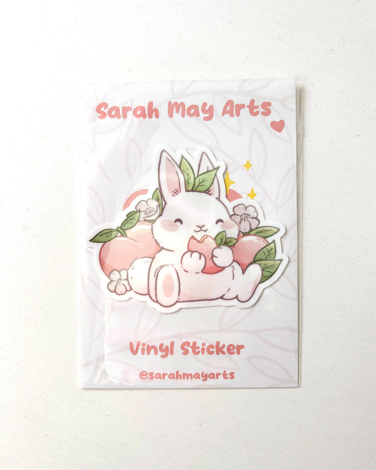 Vinyl Sticker - Peachy Bunny