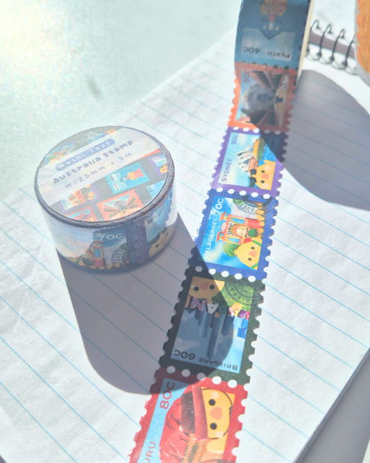Washi Tape - Australia Stamp