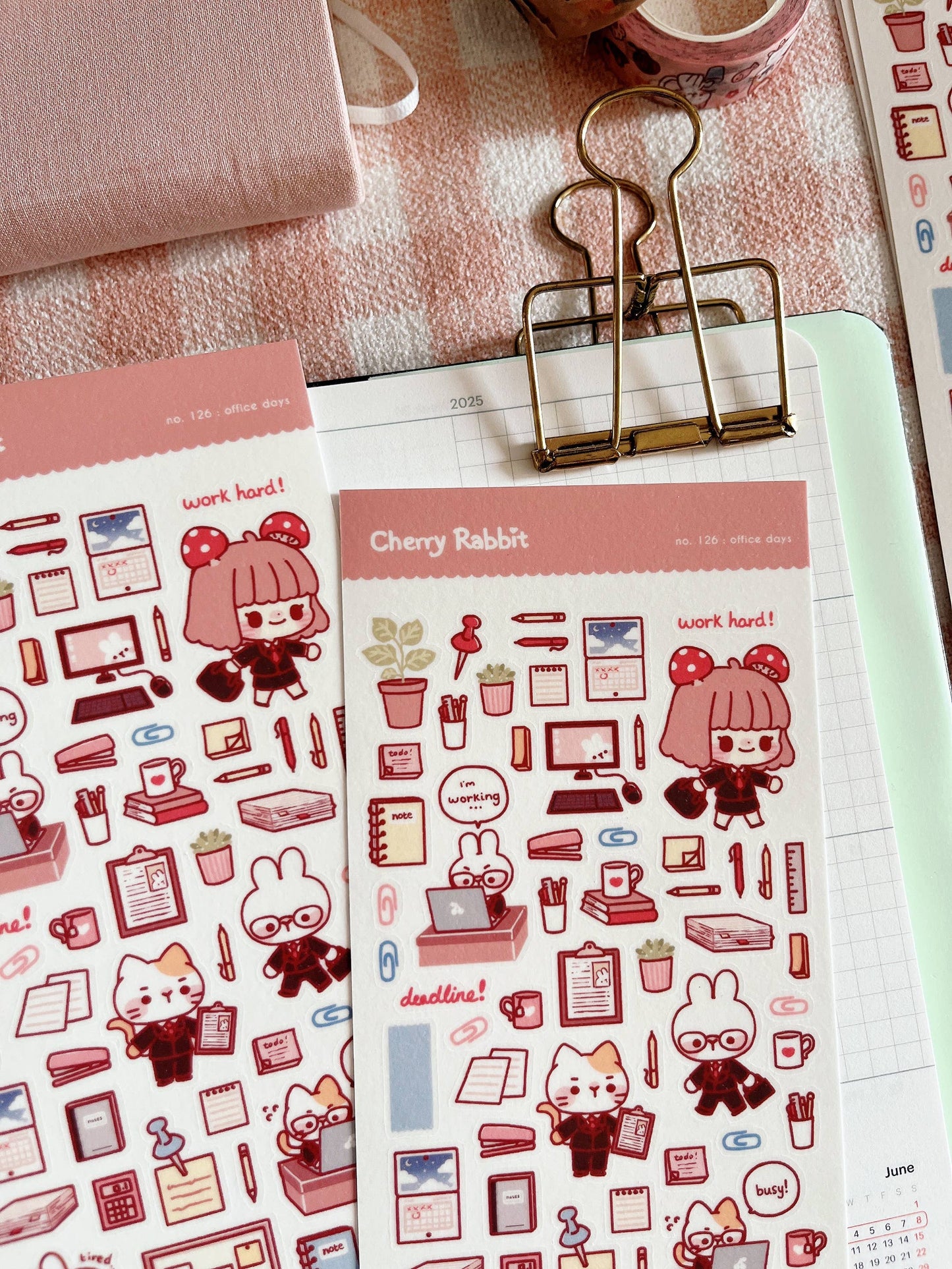 Sticker Sheet - Office Days